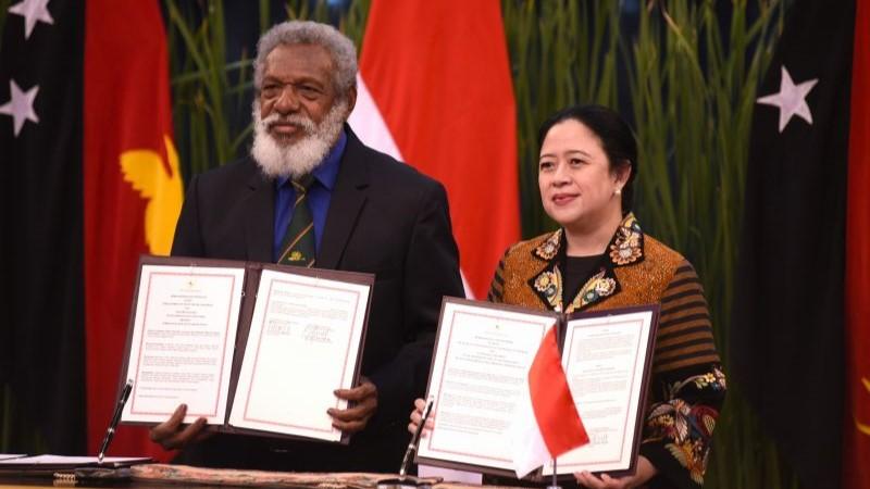 Temui Ketua DPR Papua Nugini, Puan Tekankan Kerja Sama Pendidikan hingga Solidaritas Melanesia