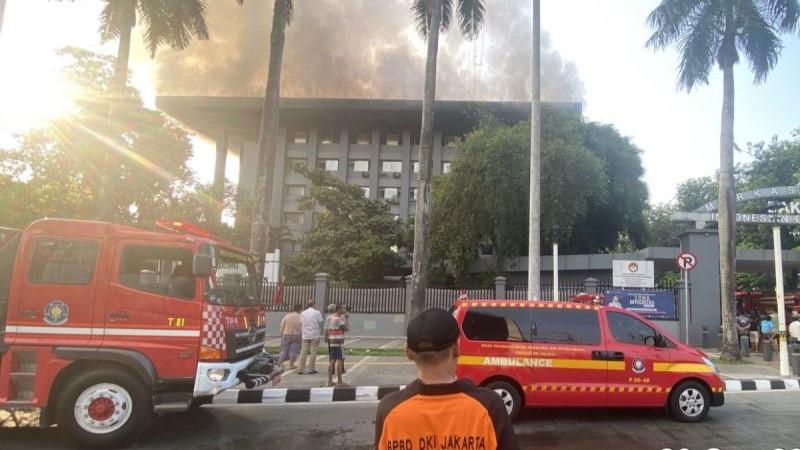Polisi bakal Periksa 16 Tukang Renovasi Terkait Kebakaran Gedung Bakamla