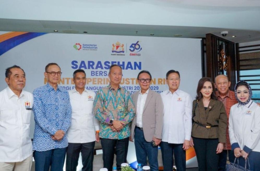 Rumuskan Peta Jalan Indonesia Emas 2045, Menperin Rangkul Kadin