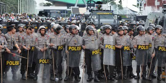 Polisi Terjunkan 5.000 Lebih Personil Amankan Pelantikan Anggota Dewan