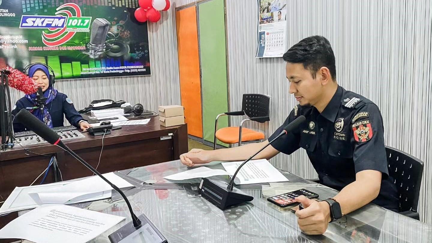 Bea Cukai Berikan Sosialisasi Ketentuan di Bidang Cukai lewat Beragam Acara