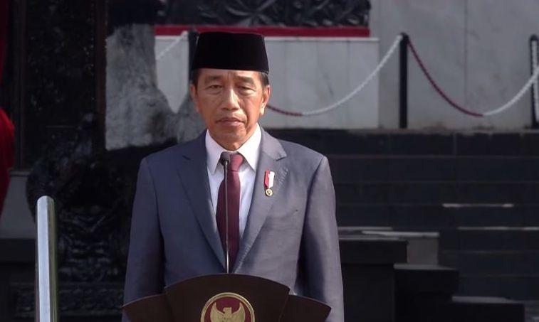 Jokowi Pimpin Upacara Hari Kesaktian Pancasila di Lubang Buaya