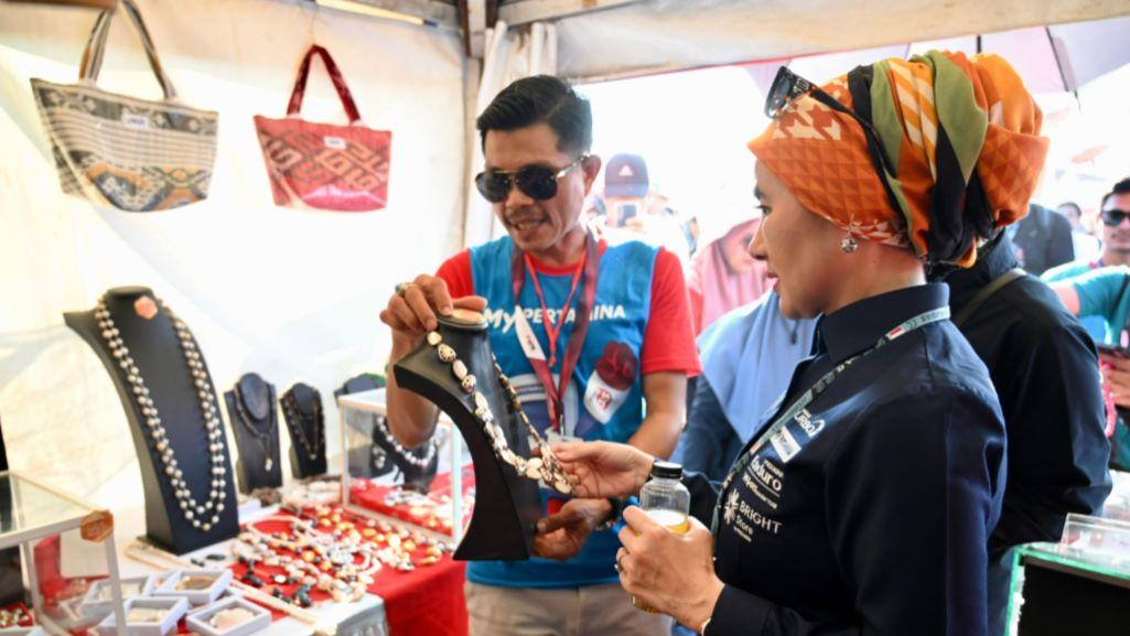 UMKM Pertamina Raup Omzet 1 Milyar Rupiah di Pertamina Grand Prix of Indonesia