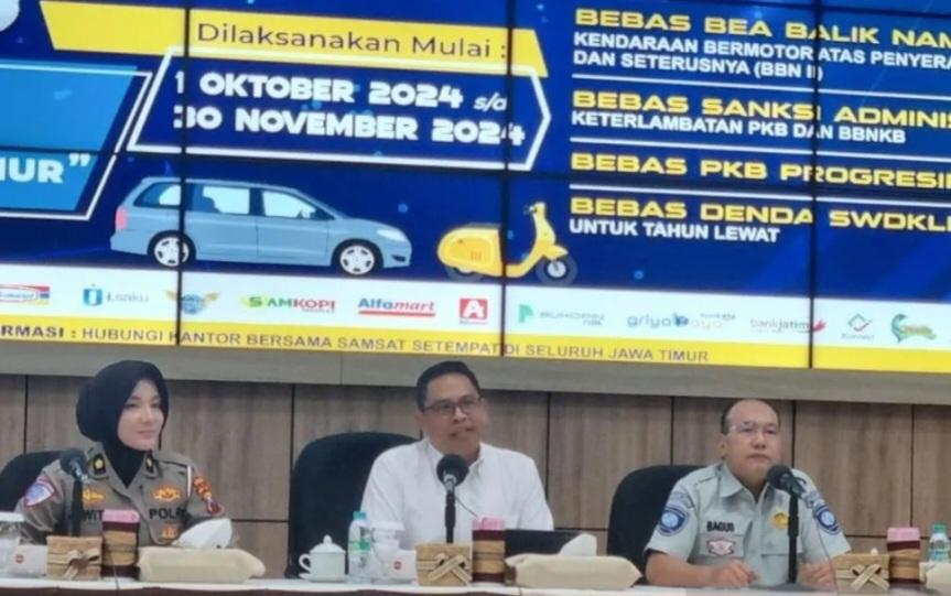 Pemprov Jatim Bebaskan Pajak Daerah Selama Dua Bulan