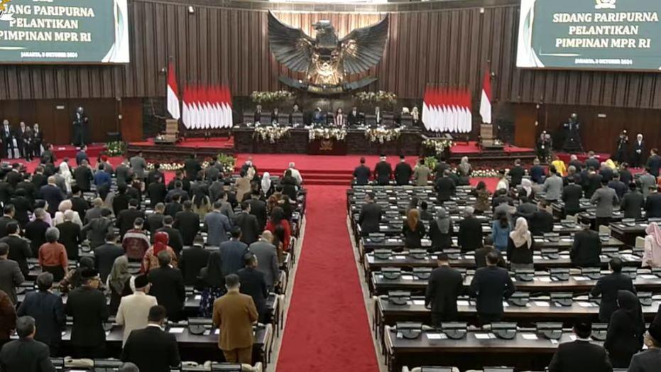 Pelantikan dan Sumpah-Janji Pimpinan MPR 2024-2029