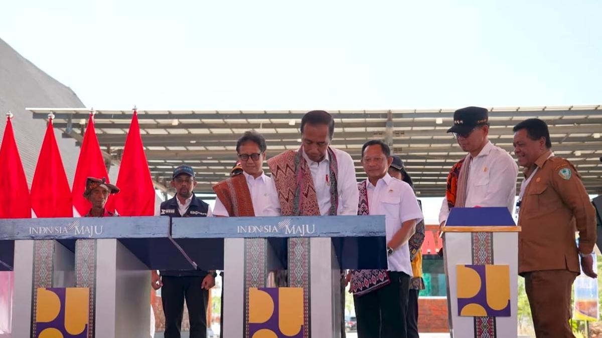 Jokowi Resmikan 7 Pos Lintas Batas Negara