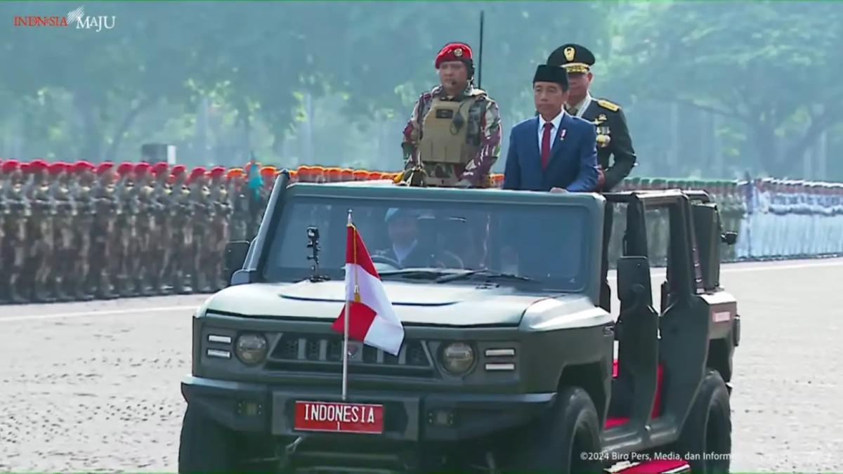 Kala Presiden Jokowi Titipkan Amanat dan Sampaikan Salam Perpisahan di HUT TNI
