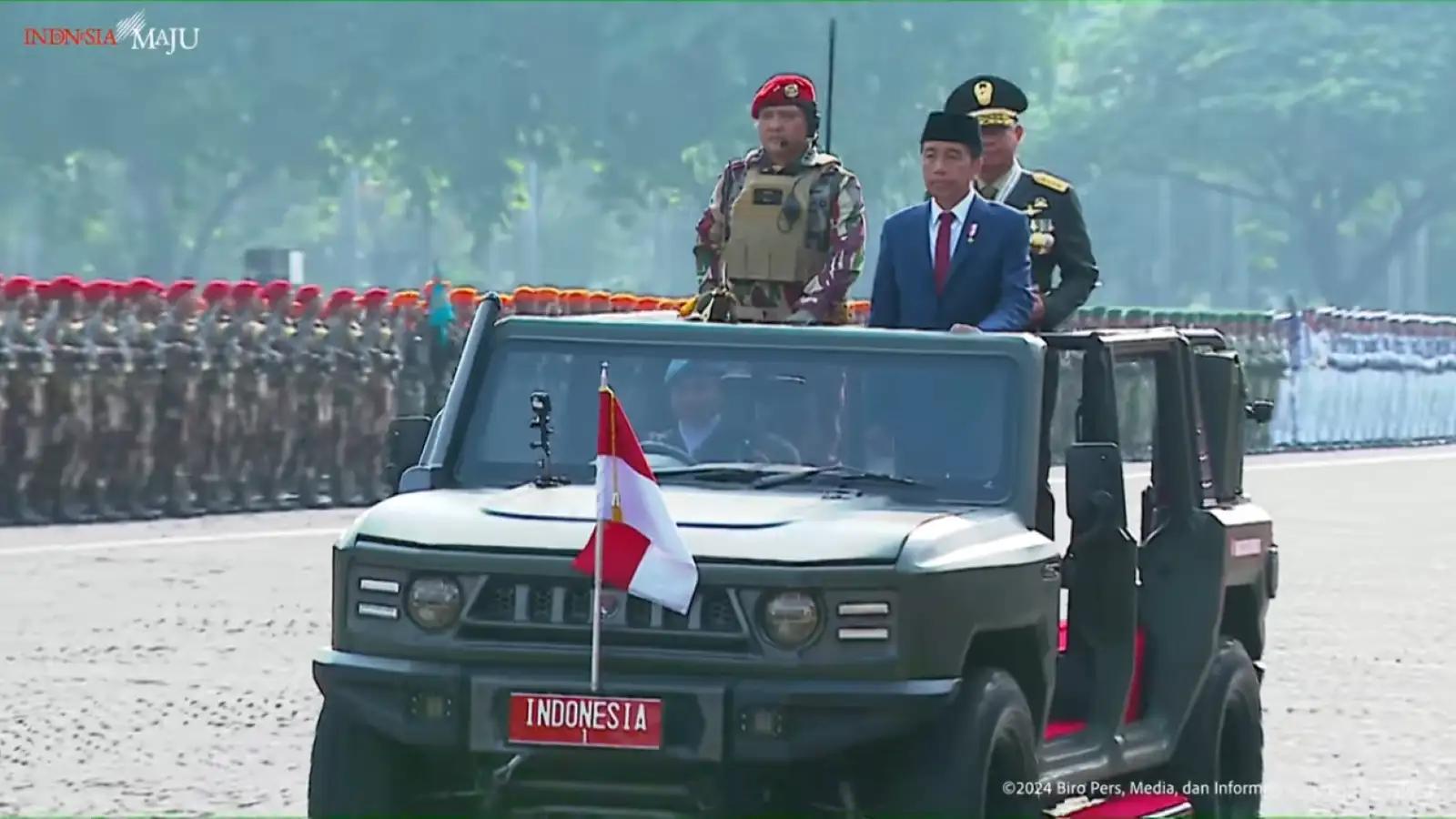 Kala Presiden Jokowi Titipkan Amanat dan Sampaikan Salam Perpisahan di HUT TNI