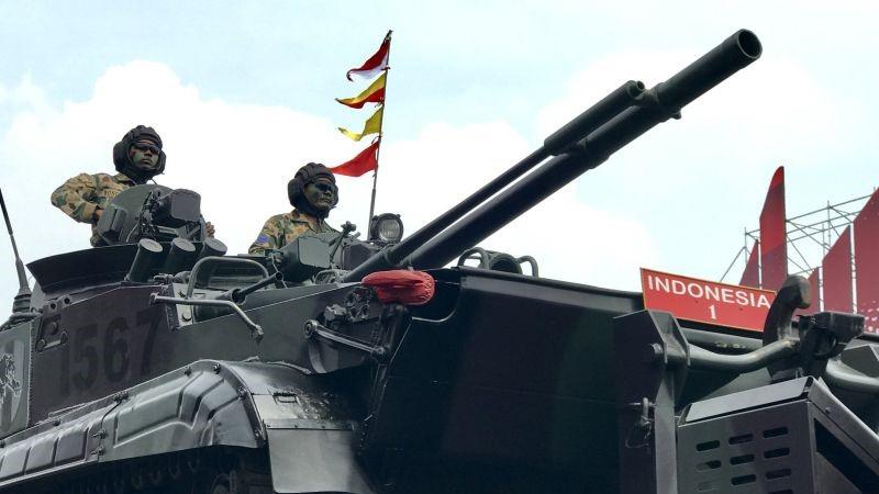 Rakyat Tumpah Ruah di Monas Rayakan HUT ke-79 TNI