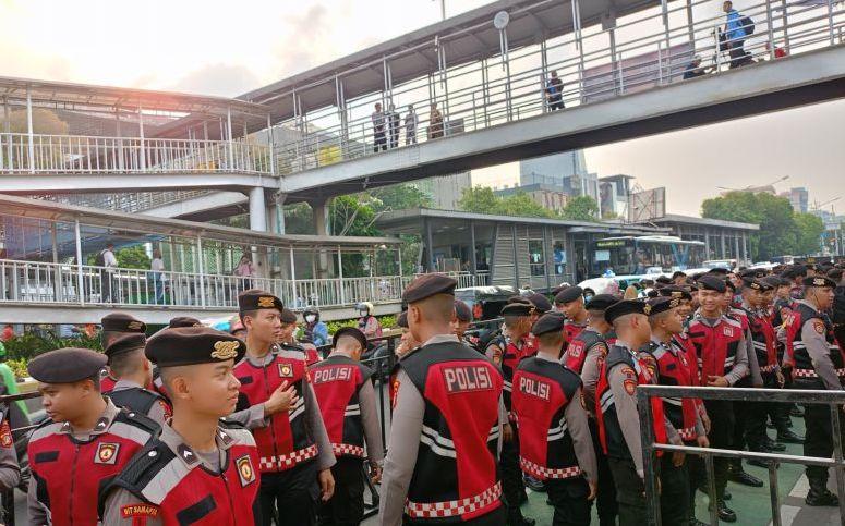 1.634 Personel Gabungan Amankan Debat Pertama Pilgub Jakarta di JIExpo Kemayoran