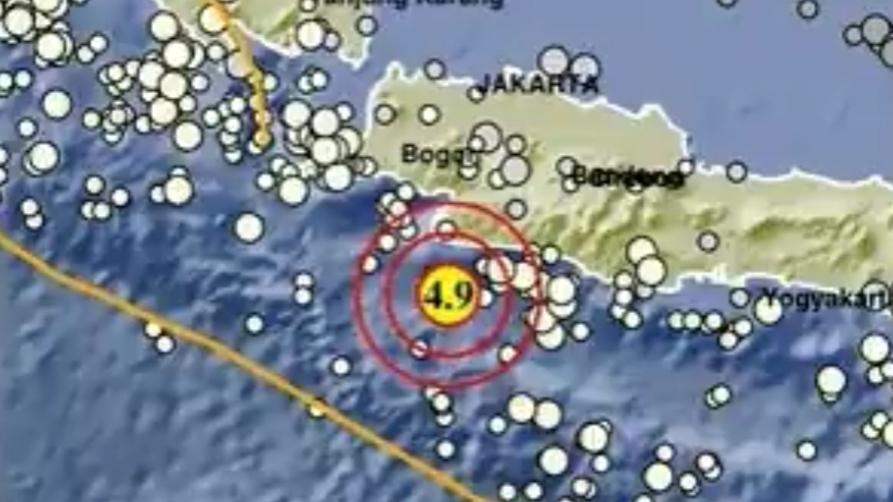 Gempa Magnitudo 4,9 Mengguncang Sukabumi, Warga Dihimbau Tetap Waspada