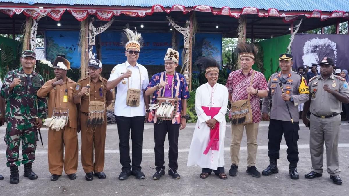 Menparekraf: Festival Asmat Pokman ke-37 Event Unggulan Papua Selatan Kembali Masuk KEN 2024M