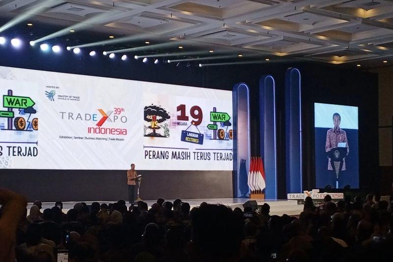 Buka Trade Expo Indonesia Ke-39, Jokowi Wanti-Wanti Perlindungan Pasar Domestik