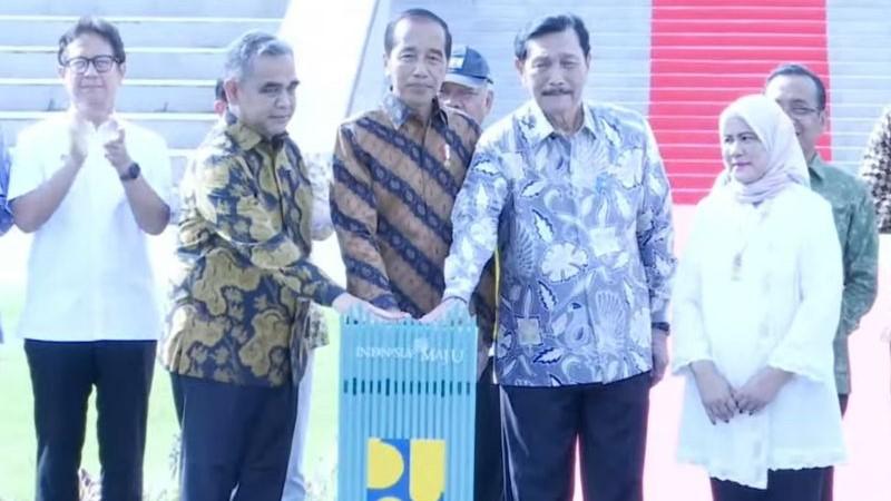 Jokowi Resmikan Istana Negara di IKN