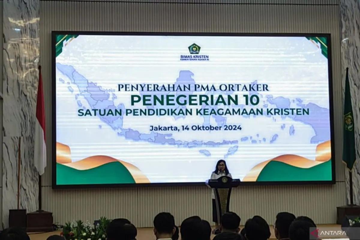 Kemenag Resmi Ubah Status 10 Satuan Pendidikan Keagamaan Kristen Swasta Jadi Negeri