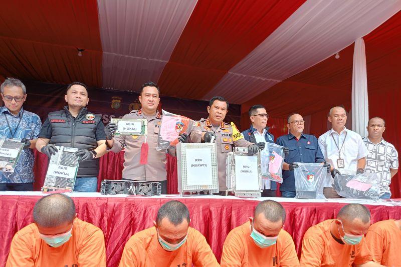 Kerugian Pencurian Modul BTS di Jakpus Capai Rp120 M, Ada 5 Orang Ditangkap Polisi