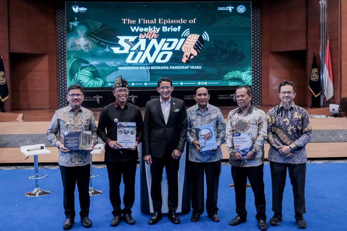 Menparekraf Luncurkan Dokumen Masterplan Destinasi Wisata Prioritas