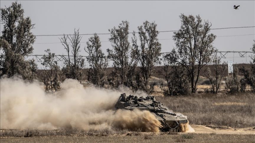 Roket Hizbullah Hancurkan 3 Tank Israel di Lebanon Selatan