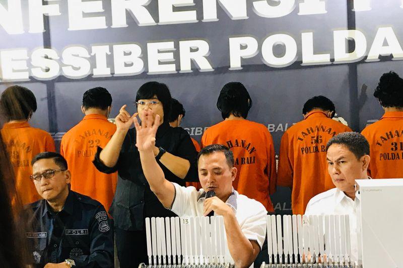 Terungkap 12 Pelaku Pencurian Data Pribadi di Bali, Beroperasi Sejak 2022