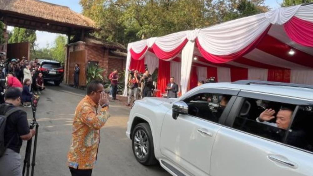 Ikuti Pembekalan Calon Menteri, AHY dan Budi Arie-Erick Thohir Sudah Datang di Hambalang Bogor