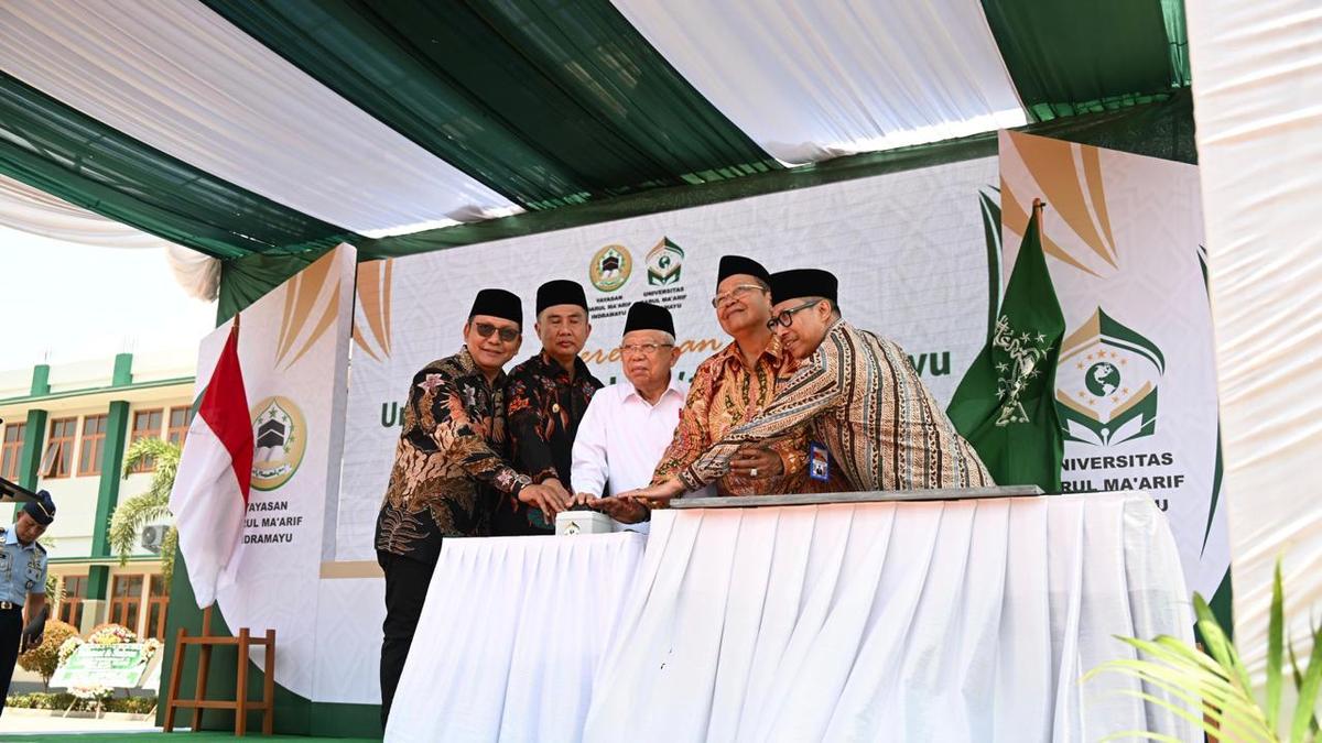 Wapres Resmikan Universitas Darul Ma'arif, Transformasi Sekolah NU