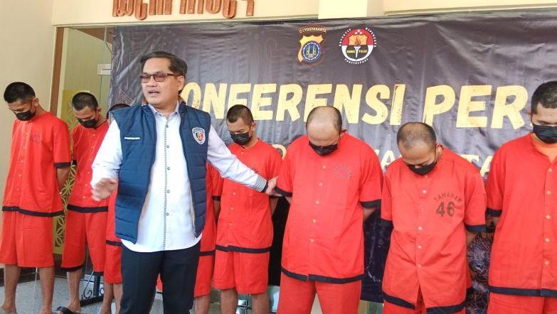 10 Perampok di Kantor Damkar Sleman Modus Laporan Ular Palsu Ditangkap Polisi