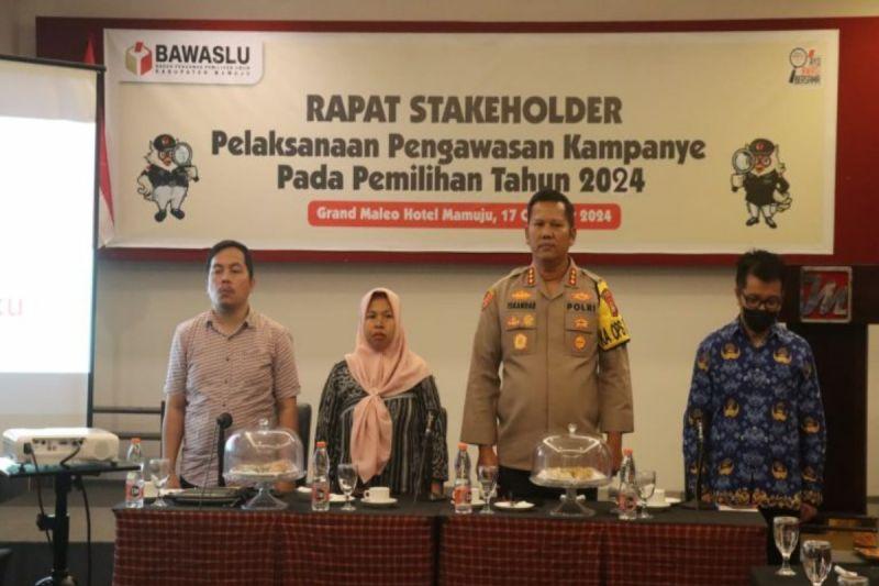 Kapolresta Mamuju Siap Tindak Tegas Pelanggaran Pilkada Serentak 2024