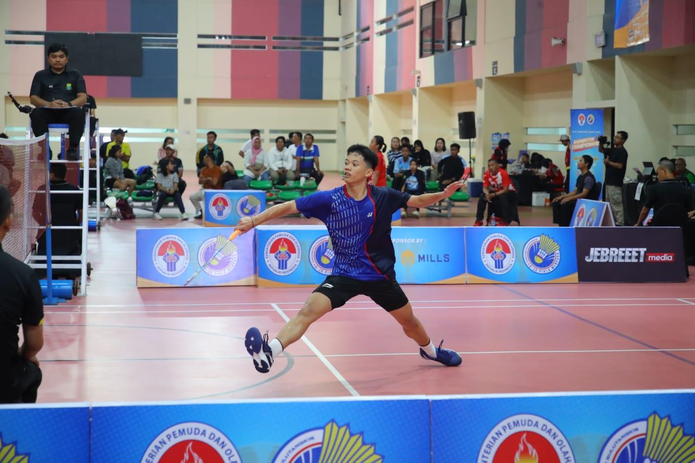 Meski Sempat Cedera, Fathan Nugraha Sukses Raih Gelar Juara Tunggal Putra Bulutangkis Piala Menpora U-16