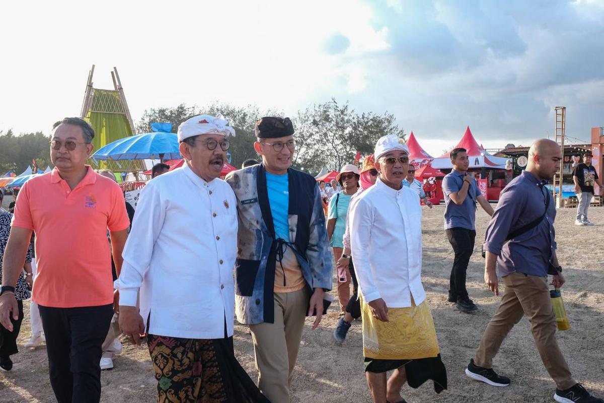 Menparekraf Sandiaga Uno Berpesan Jaga Komitmen Pengembangan Pariwisata Berkelanjutan di Bali