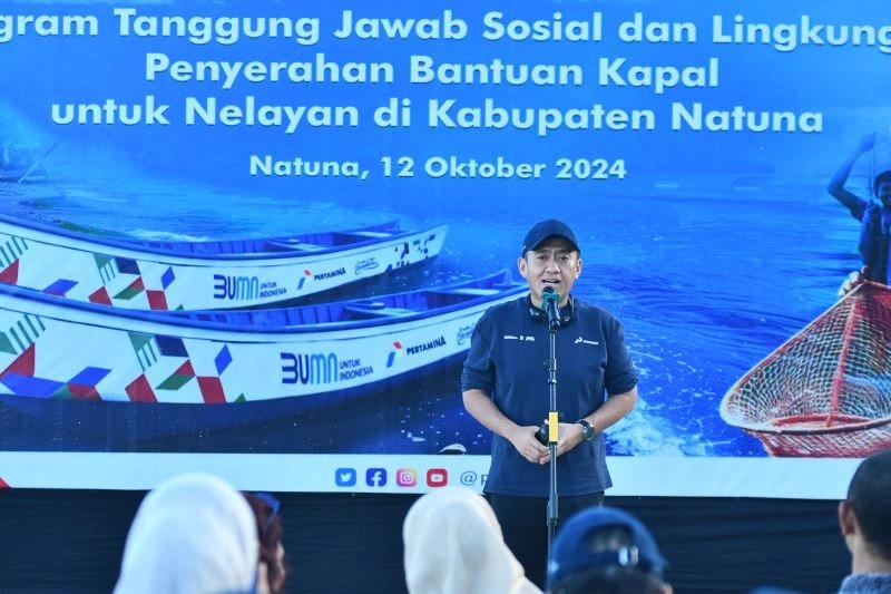 Pertamina Hadirkan Kapal demi Berdayakan Nelayan di Natuna