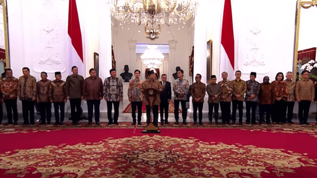 Bukan Zaken, Prabowo Namai Kabinetnya jadi 'Merah Putih'
