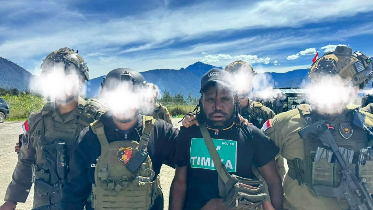 Satgas Damai Cartenz Tangkap DPO KKB Mairon Tabuni, Pelaku Serang-Tembak Warga di Ilaga