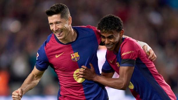 Barcelona Hancurkan Sevilla 5-1, Lewandowski dan Torre Bersinar