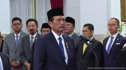 Kejutan! Luhut Ikut Dilantik dalam Jajaran Kabinet Merah Putih Sebagai Ketua Dewan Ekonomi Nasional