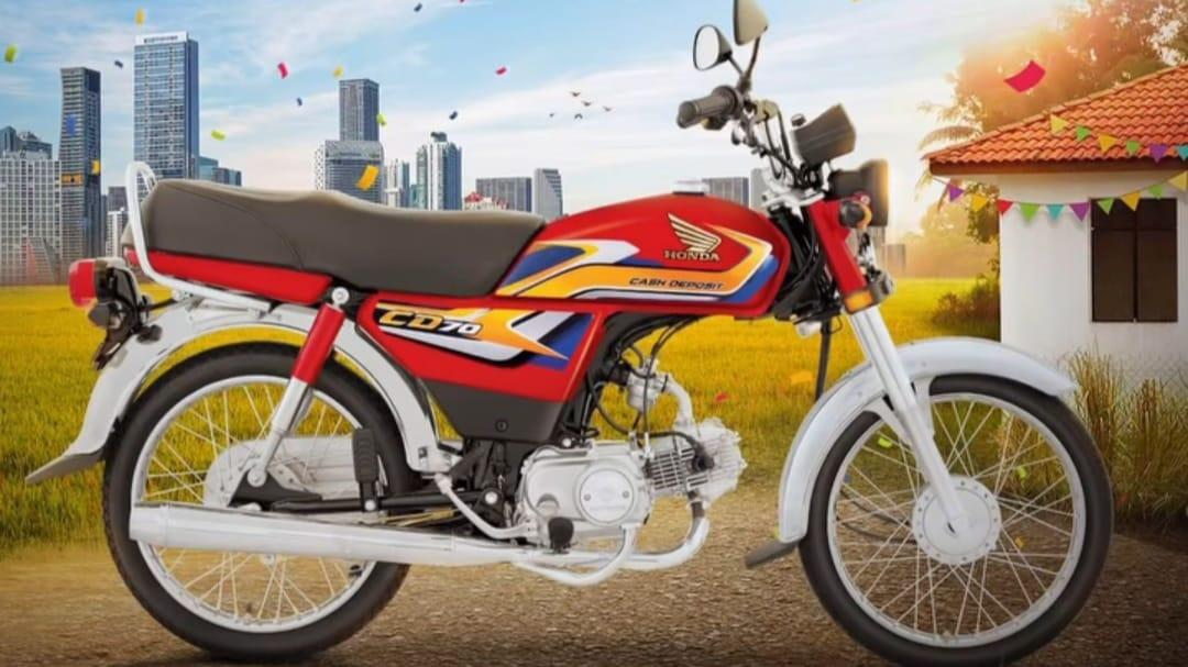Resmi! Motor Kelas Pekerja Honda CD70 Diluncukan di Pakistan