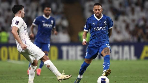 Neymar Kembali ke Lapangan dalam Kemenangan Al-Hilal vs Al-Ain 5-4