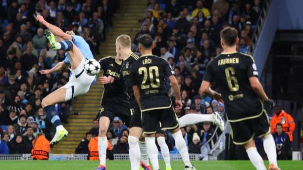 Pep Guardiola: Gol Akrobtik Haaland Tidak Normal