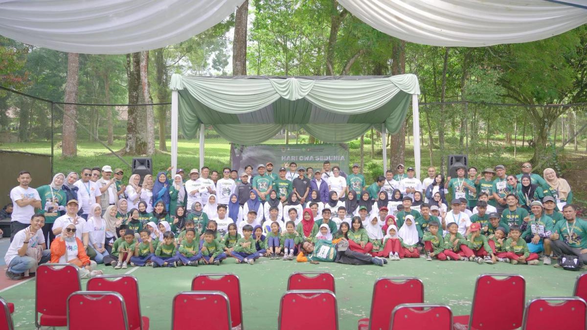 Bio Farma Memperingati Hari Owa Sedunia dengan meresmikan Suaka Owa dan Penghijauan