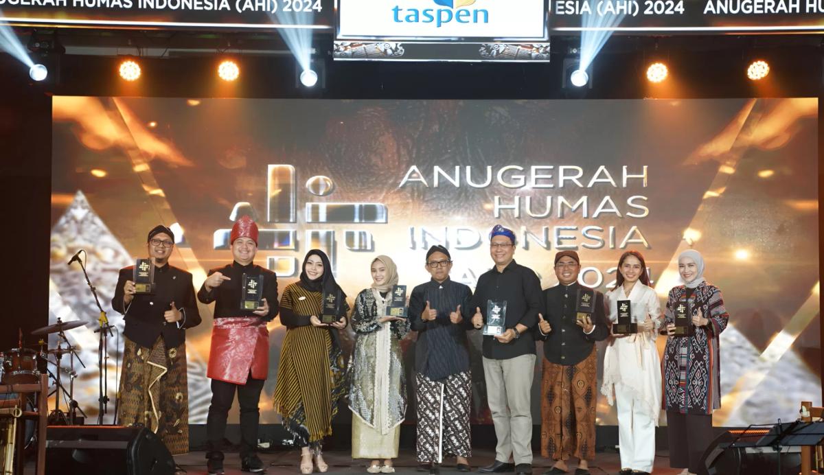TASPEN Raih 2 Penghargaan di Ajang Anugerah Humas Indonesia 2024