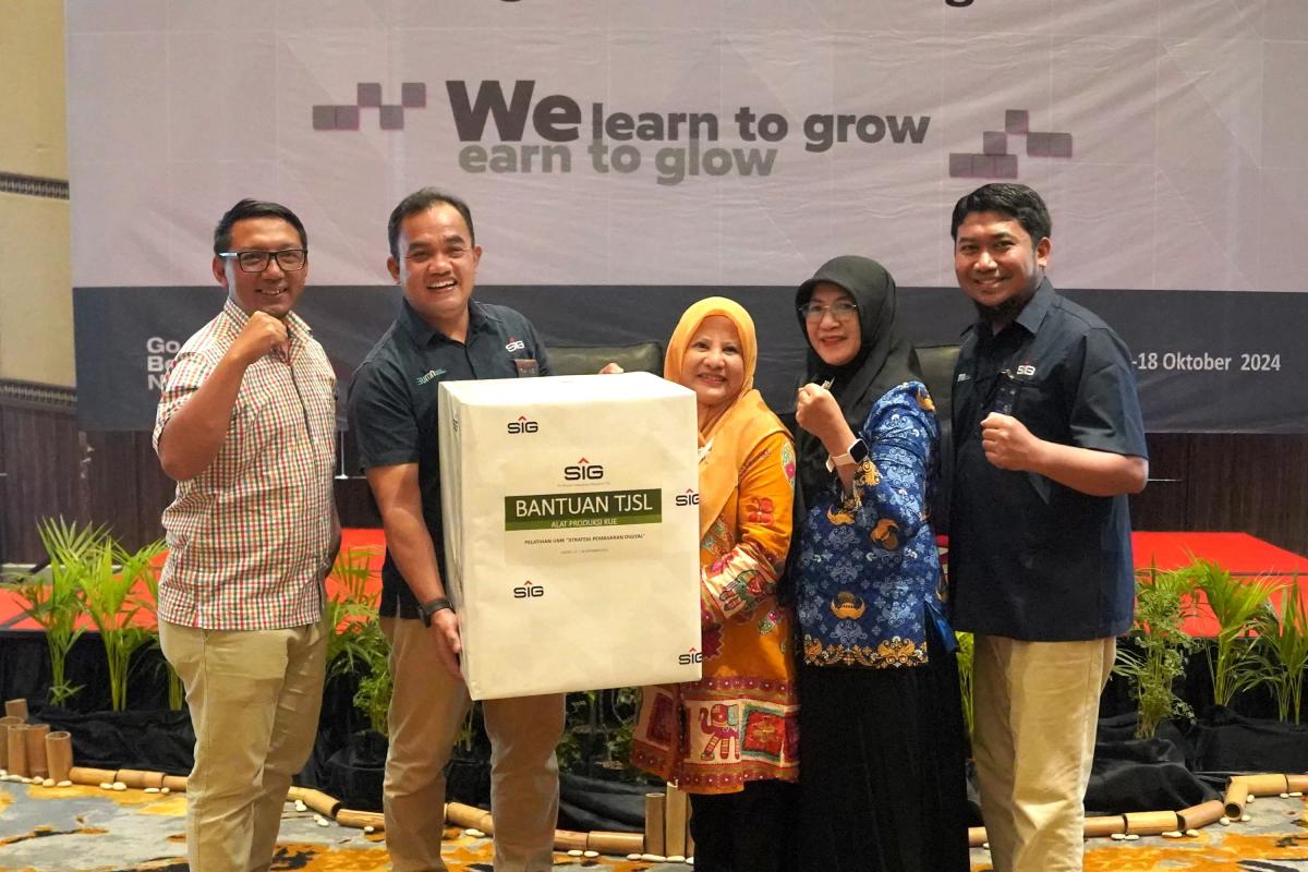 Semen Indonesia Bantu Tingkatkan Daya Saing Usaha Mikro dan Kecil di Kabupaten Gresik
