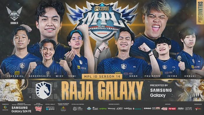Catatkan Sejarah Baru, Team Liquid ID Raih Juara MPL ID S14