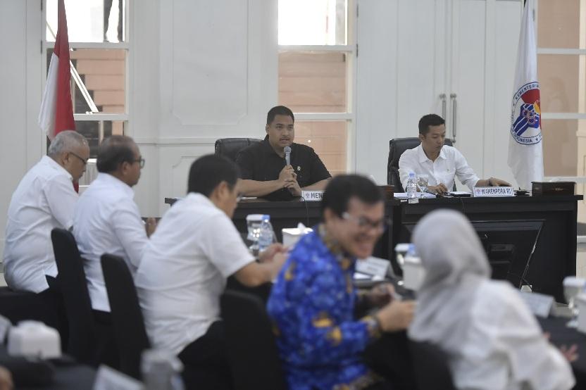 Menpora Dito Ingin Program Prioritas Kemenpora Tepat Sasaran