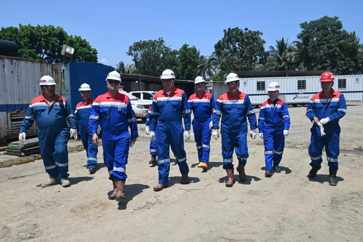 Pertamina Drilling Pasang CCTV Berteknologi AI di Wilayah Operasional Kerja