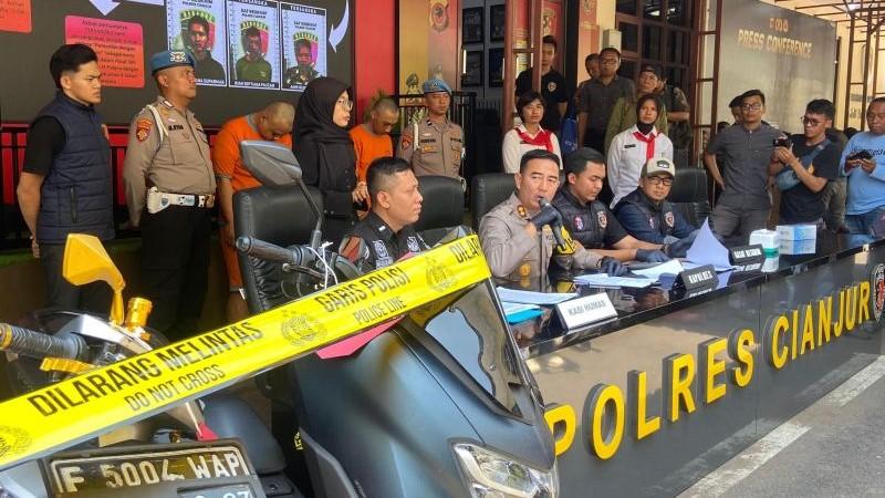 3 Polisi Gadungan Pelaku Begal di Cianjur Diringkus
