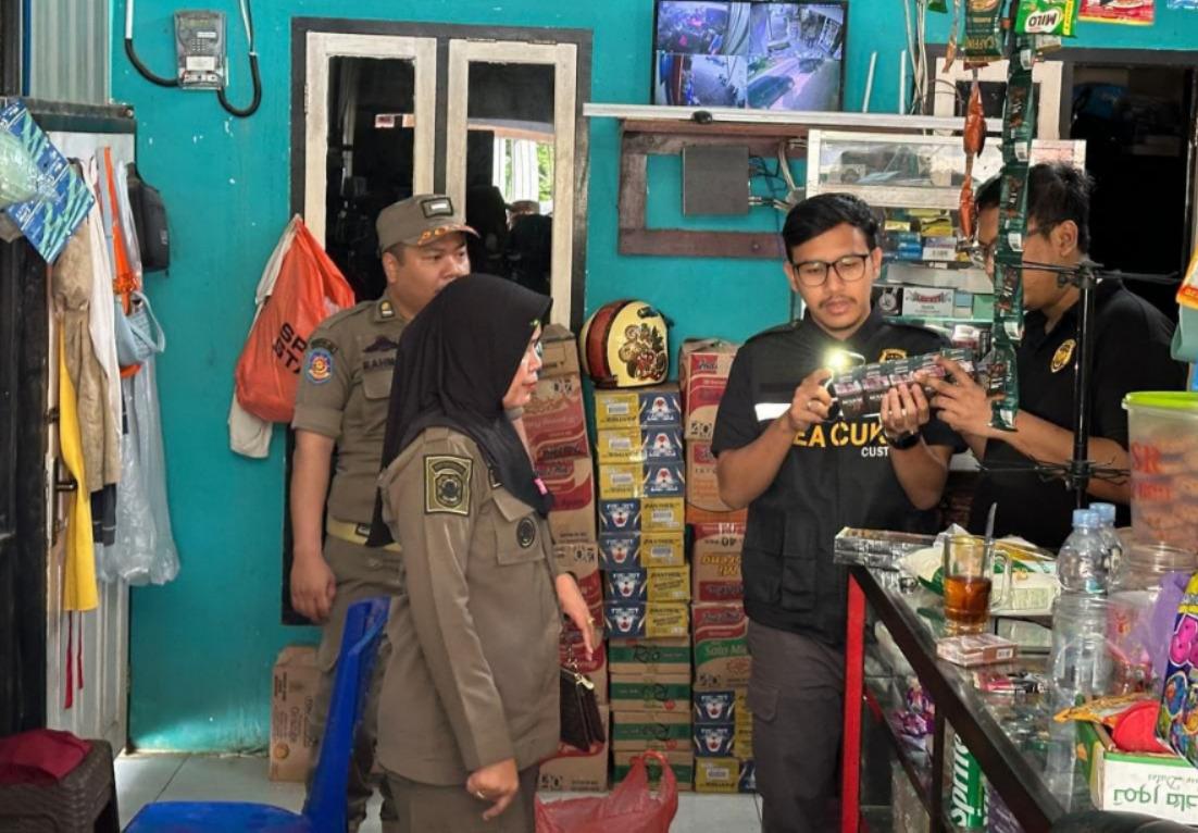 Gandeng Berbagai Pihak, Bea Cukai Gelar Operasi Gempur Rokok Ilegal di Belitung dan Luwu Timur