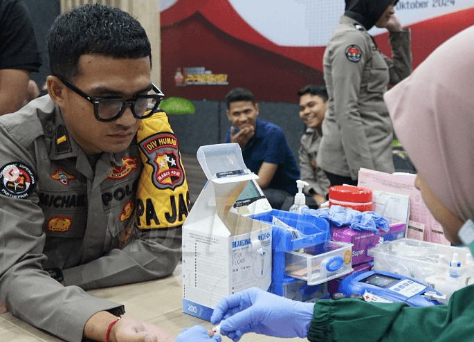 HUT ke-73, Divisi Humas Polri Gelar Kegiatan Donor Darah Serentak