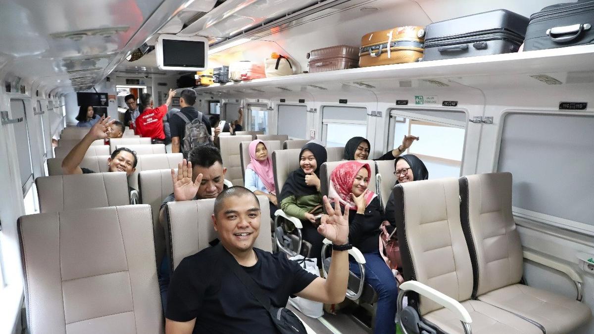 Okupansi Penumpang KA Kertajaya Tertinggi di Koridor Jakarta-Surabaya hingga September 2024