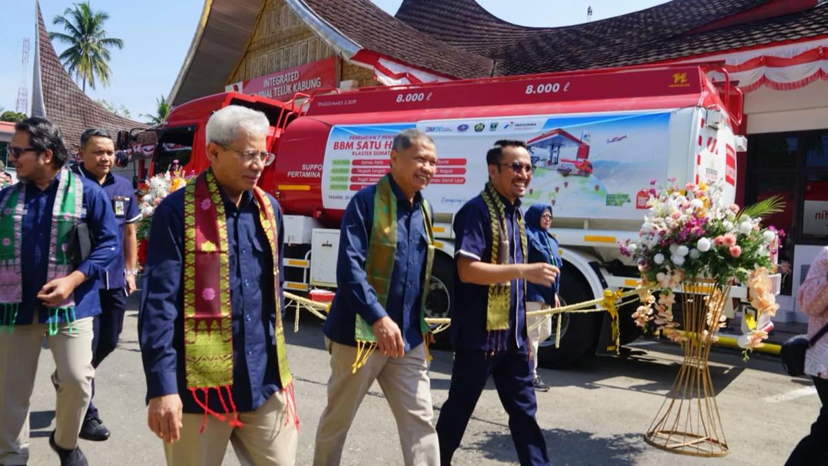 Pertamina Patra Niaga Resmikan Tujuh Titik BBM Satu Harga Klaster Sumatera