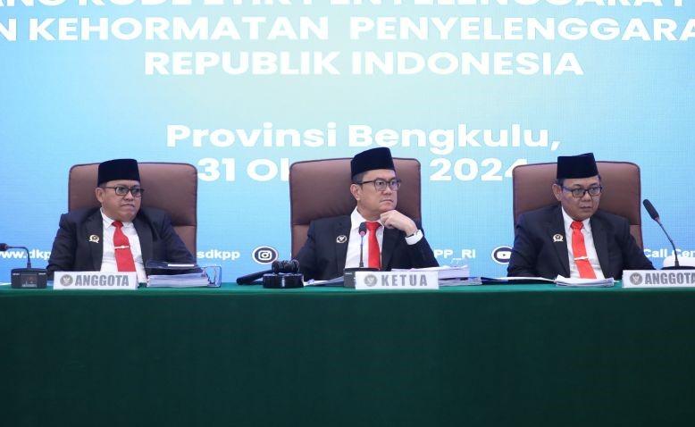 DKPP Periksa Bawaslu Bengkulu, Soal Penanganan Laporan Pemilu di TPS Bengkulu Tengah