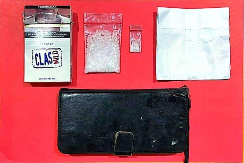 Polisi Tangkap Pengedar Narkoba di Lampung, Sabu 9,76 Gram Disita